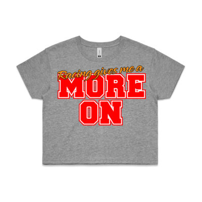 Racing gives me a More On Chick's Tee Thumbnail