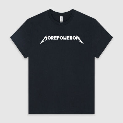 "Morepoweron" Mosh Tee Thumbnail